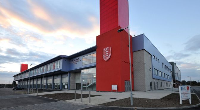 Exterior of 3B Training Hull Venue