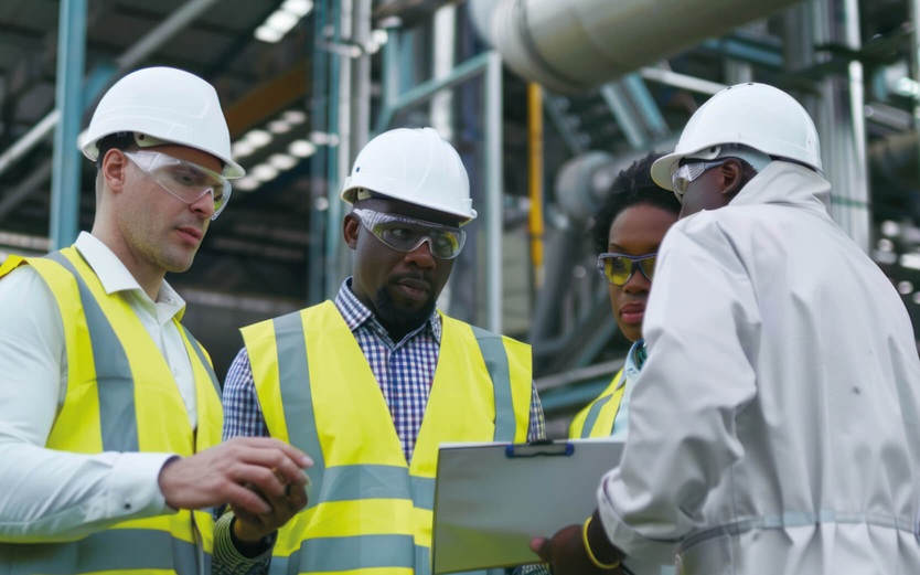 Professionals working in NEBOSH jobs