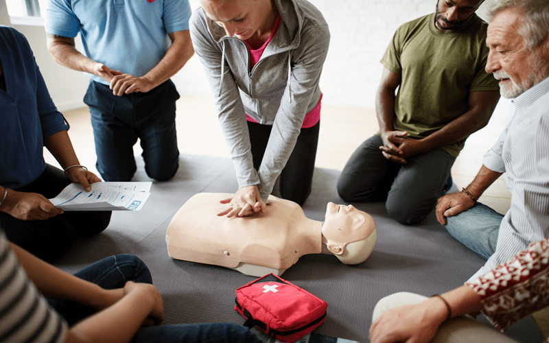 First Aid eLearning courses available with 3B Training.