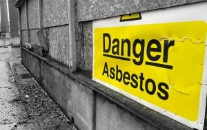 Danger Asbestos Sign