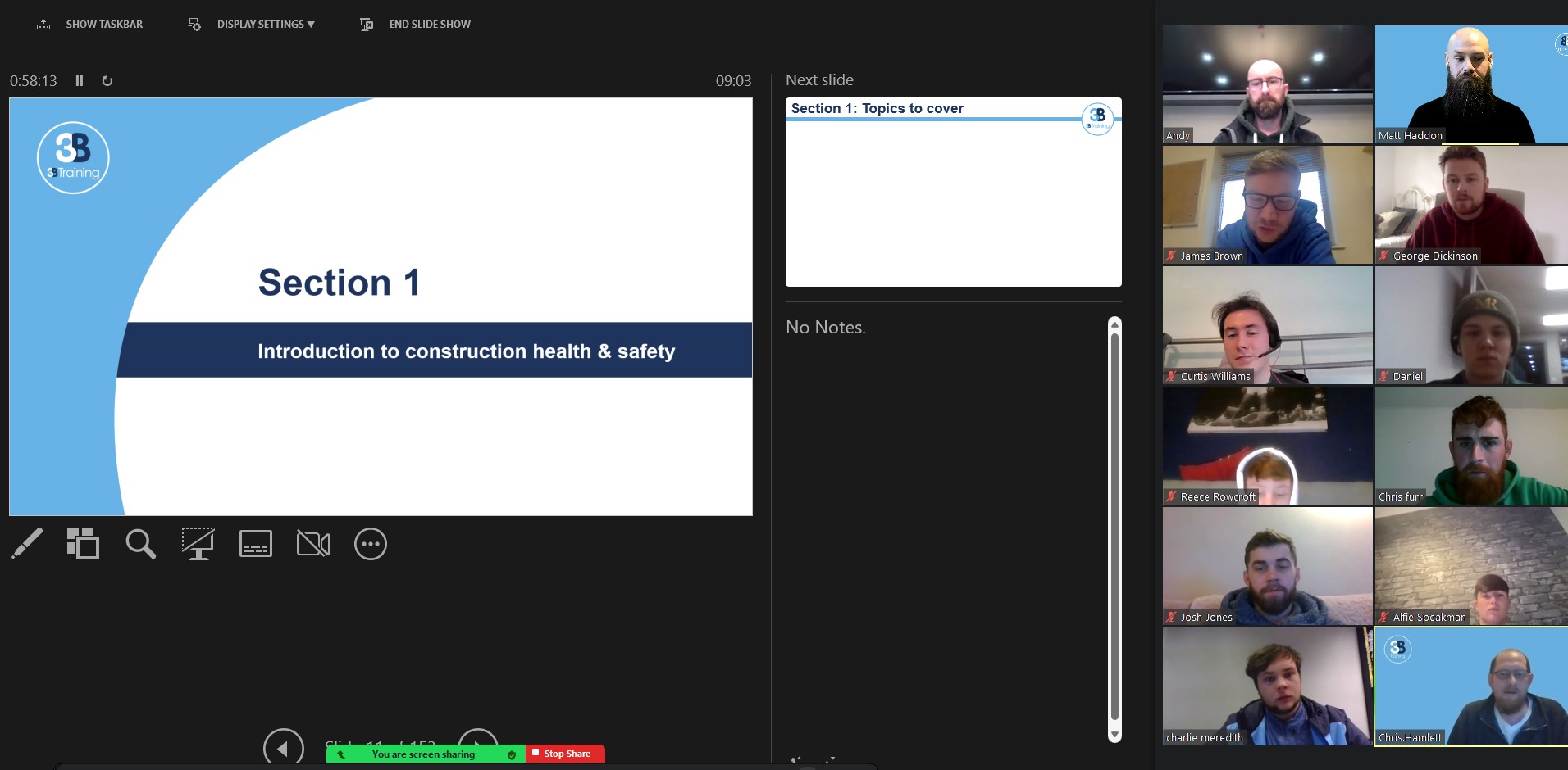 CSCS Course Online Test and Card Zoom