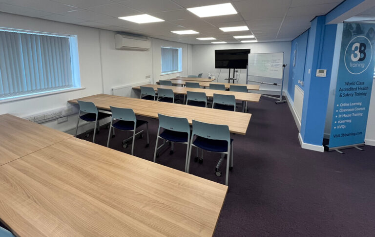 Upstairs training room for hire in Leeds venue