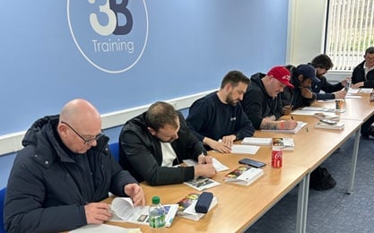 Delegates on a CITB SSSTS Course