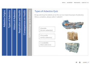 eLearning asbestos quiz