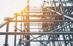 Temporary works scaffolding 