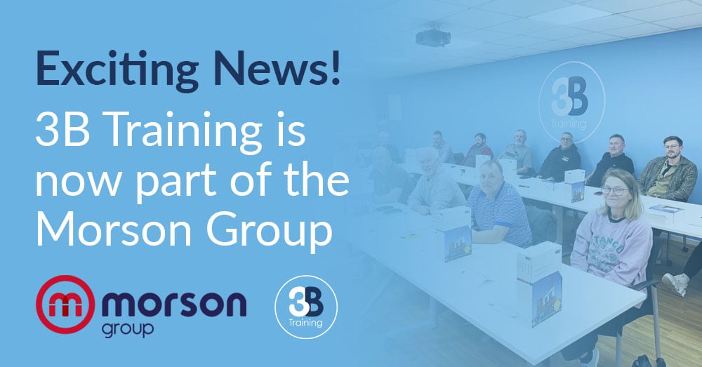 3B Training is now part of the Morson Group
