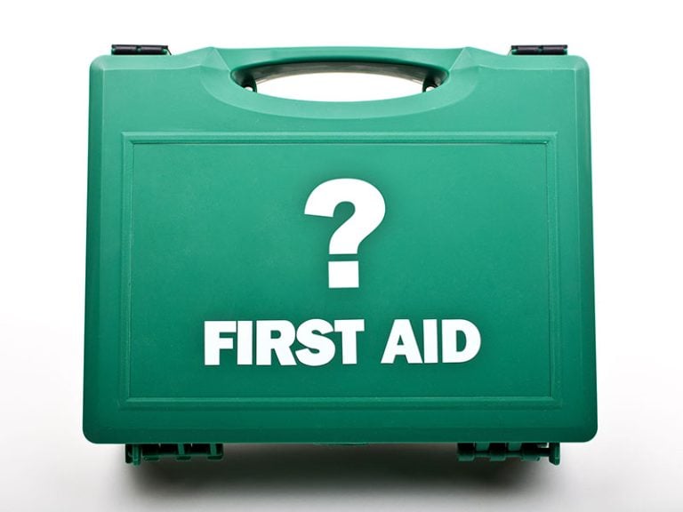 What should be in a first aid kit
