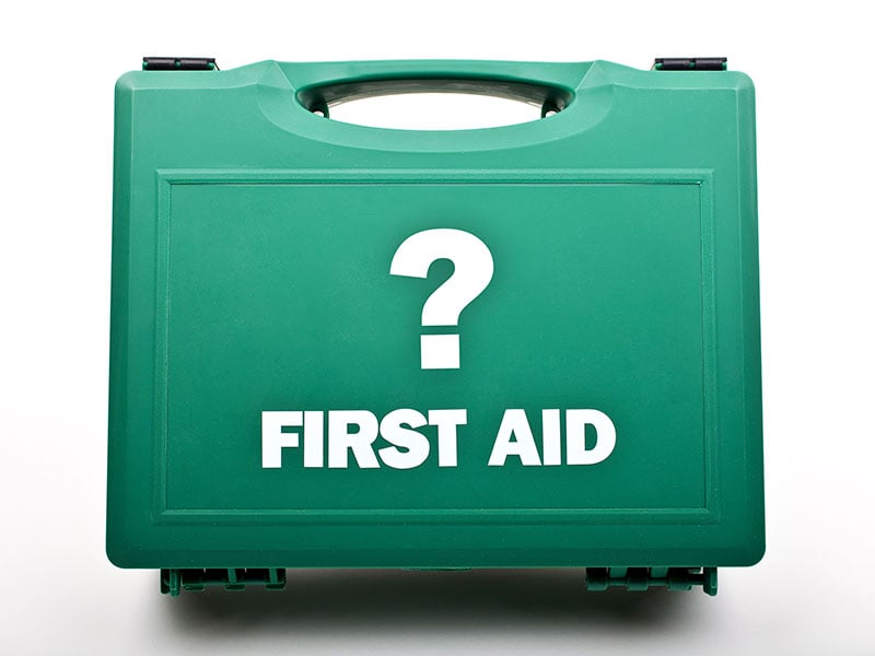 What should be in a first aid kit