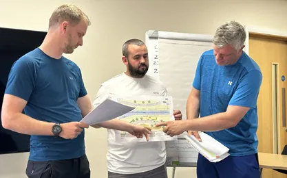 CITB SMSTS delegates presenting