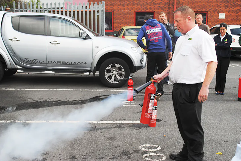 Fire Warden training at 3B Training across the UK