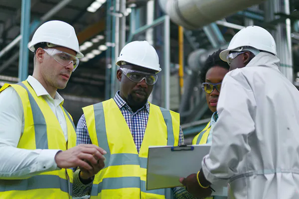 Workers in their daily NEBOSH Jobs and Careers